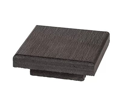 Крышка ДПК для столба 100x100 Графит от производителя  Deckart (Россия) по цене 580 р