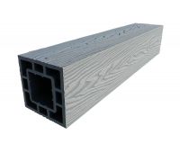 Столб опорный ДПК 125×125 Серый