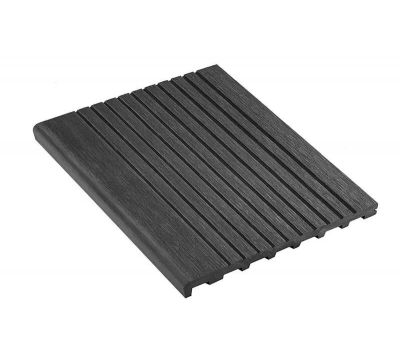 Ступень полнотелая из ДПК Step Графит от производителя Deckart (Россия) по цене 2 500 р Ступень полнотелая из ДПК Step Графит от производителя Deckart (Россия) по цене 2 500 р