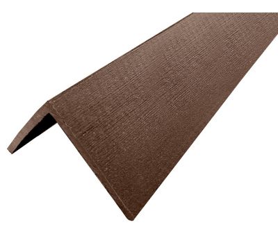 Уголок ДПК для сайдинга NauticPrime, 70x70x3000мм, Коричневый от производителя   по цене 1 240 р