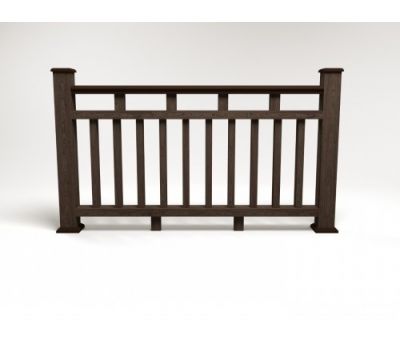 Ограждение ДПК цвет Венге Сборка №8 от производителя Faynag по цене 5 950 р Ограждение ДПК цвет Венге Сборка №8 от производителя Faynag по цене 5 950 р