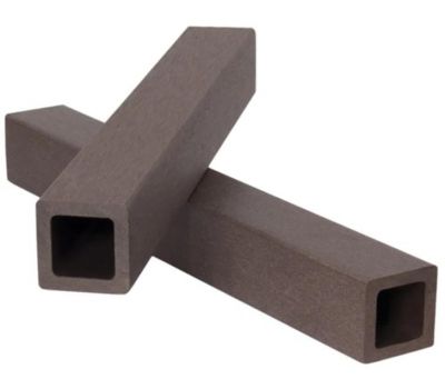 Балясина из ДПК без фактуры Темно-коричневый от производителя  Polivan Group по цене 380 р