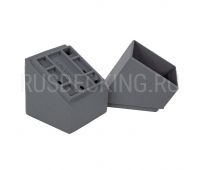 Крепление балясины наклонное из алюминия