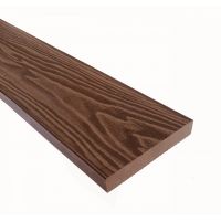 Террасная доска Смарт 3D Полнотелая без паза Орех Милано Террасная доска Смарт 3D Полнотелая без паза Орех Милано