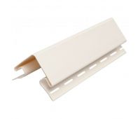 Внешний (наружный) угол белый для сайдинга (Сайделюкс)