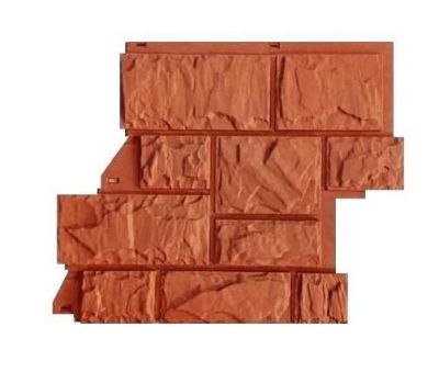 Цокольный сайдинг - Терракотовый от производителя  Canada Ridge по цене 240 р