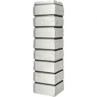 Угол наружный Коллекция кирпич баварский Белый Угол наружный Коллекция кирпич баварский Белый