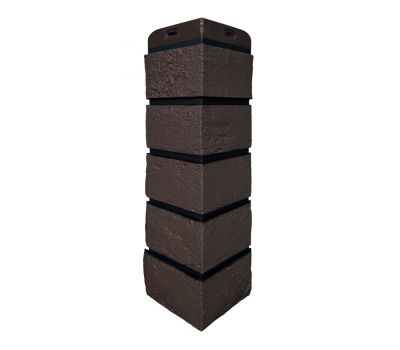 Угол Премиум состаренный кирпич Шоколадный (шов RAL 9005) от производителя Grand Line по цене 686 р Угол Премиум состаренный кирпич Шоколадный (шов RAL 9005) от производителя Grand Line по цене 686 р