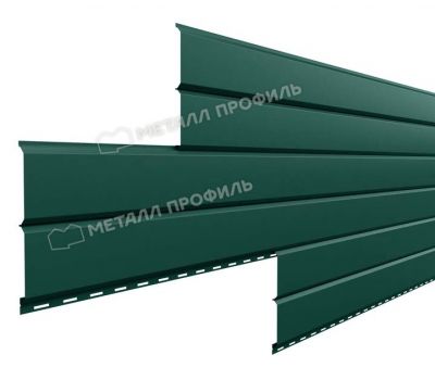 Металлический сайдинг Lбрус-15х240 (VikingMP-01-6005-0.45) Зеленый мох от производителя  Металл Профиль по цене 1 550 р