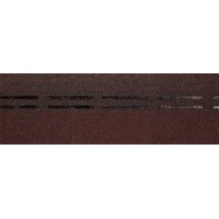 Коньково-карнизная черепица PIE PREMIUM - Каштан зрелый