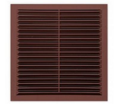 Вентиляционная решётка Коричневая от производителя  Т-сайдинг по цене 350 р
