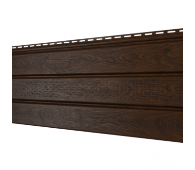 Софит перфорация по центру Орех тёмный от производителя Ю-Пласт по цене 698 р Софит перфорация по центру Орех тёмный от производителя Ю-Пласт по цене 698 р