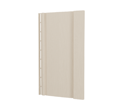 Сайдинг Вертикальный Вертикальный S7, Сливки от производителя  Docke по цене 255 р