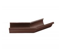 Угол желоба, наружный 135° RAL 8017 Коричневый matt 150/100 Угол желоба, наружный 135° RAL 8017 Коричневый matt 150/100