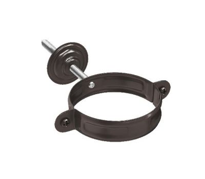 Комплект крепления трубы RR 32 Тёмно Коричневый 125/90 от производителя  Aquasystem по цене 220 р