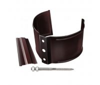 Кронштейн трубы (на кирпич) Коричневый (RAL 8017) Кронштейн трубы (на кирпич) Коричневый (RAL 8017)